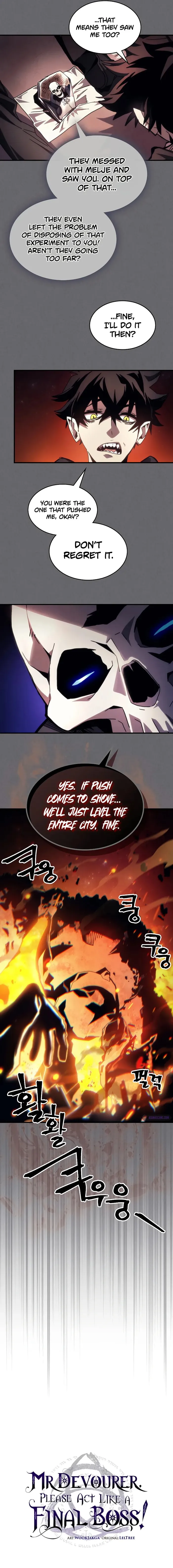 Mr Devourer, Please Act Like a Final Boss Chapter 60 page 9