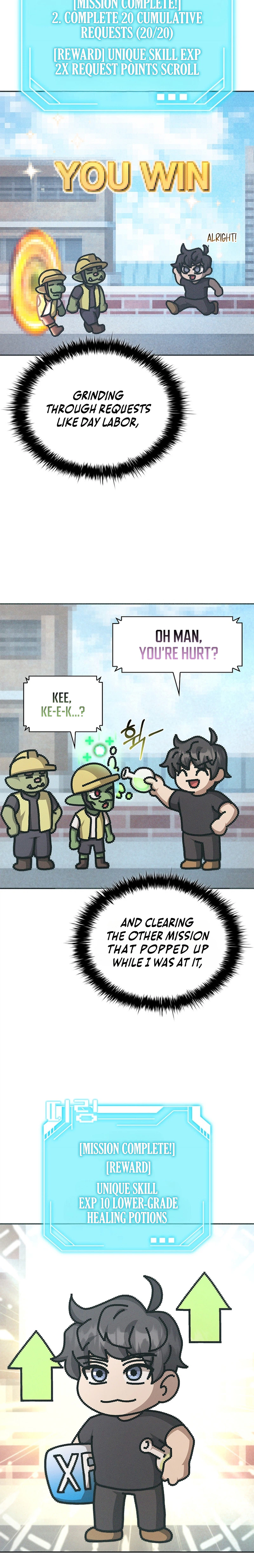 Mr. Kim Strikes It Rich with Auto-Hunting Chapter 11 page 15