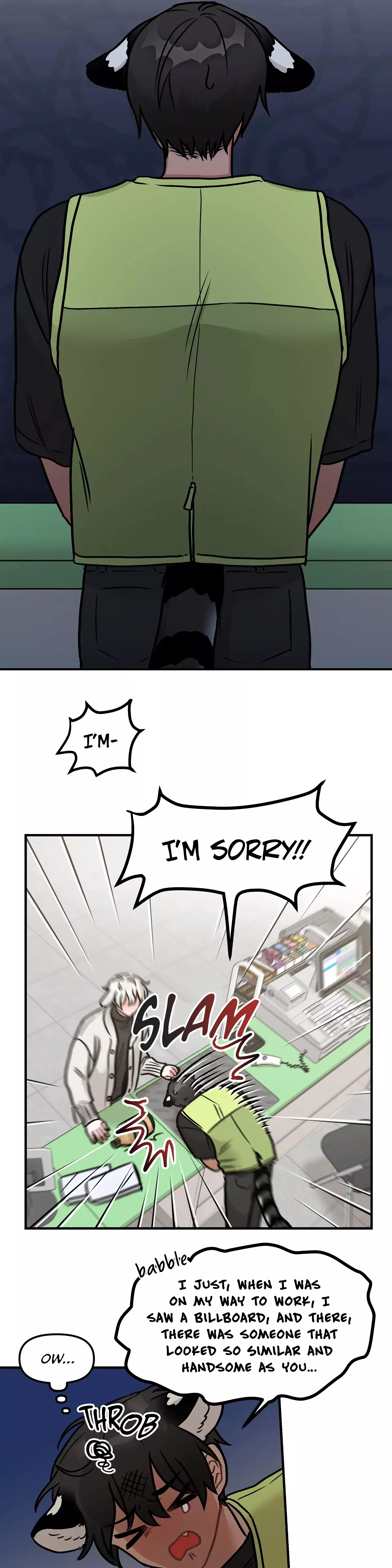 Mr. Tiger, Thank you for the meal Chapter 1 page 17