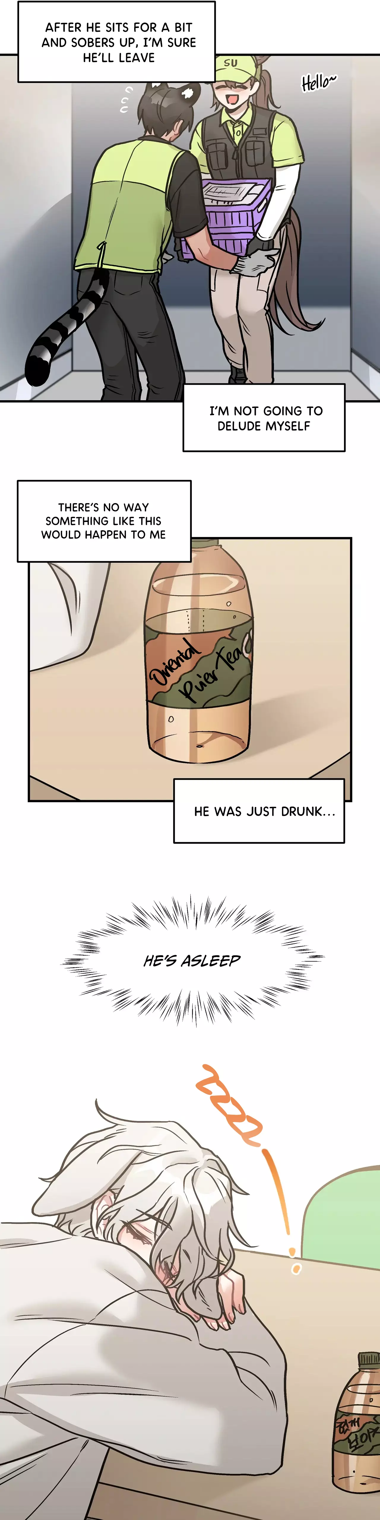 Mr. Tiger, Thank you for the meal Chapter 1 page 23