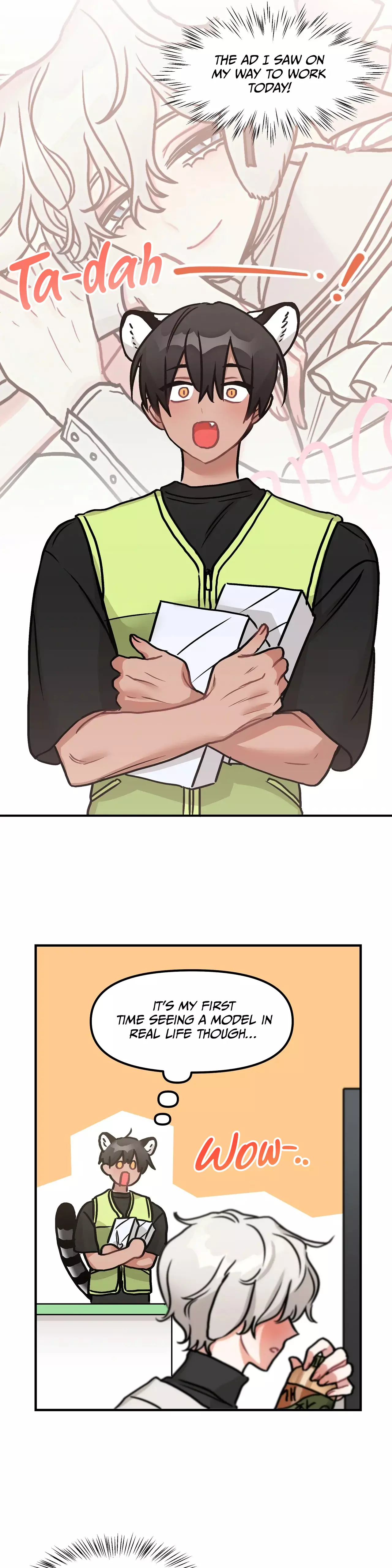 Mr. Tiger, Thank you for the meal Chapter 1 page 12