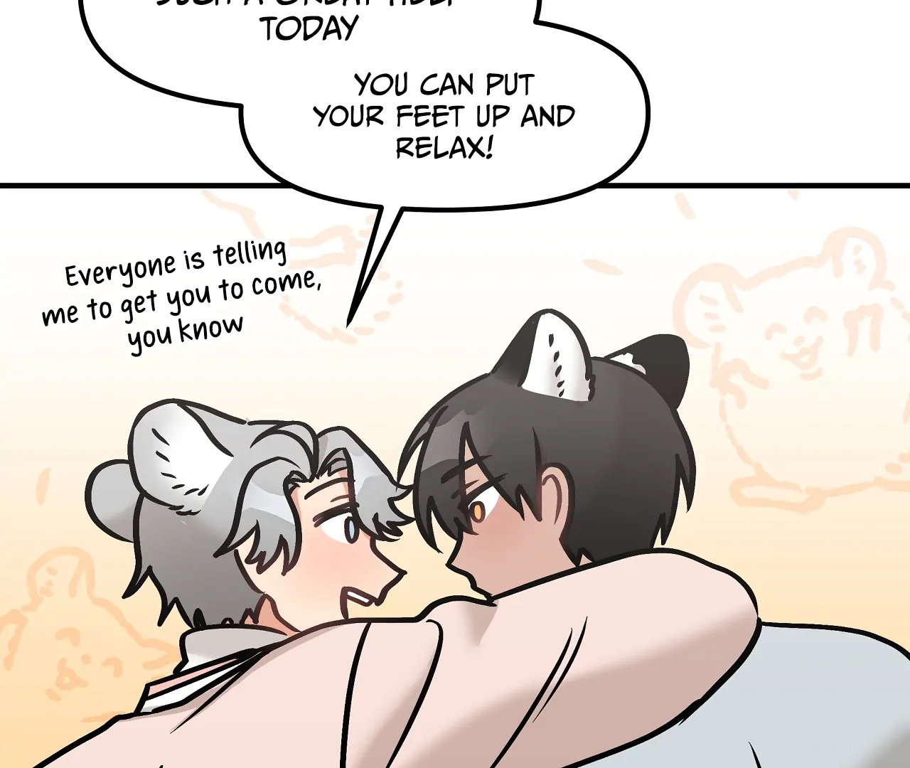 Mr. Tiger, Thank you for the meal Chapter 16 page 107