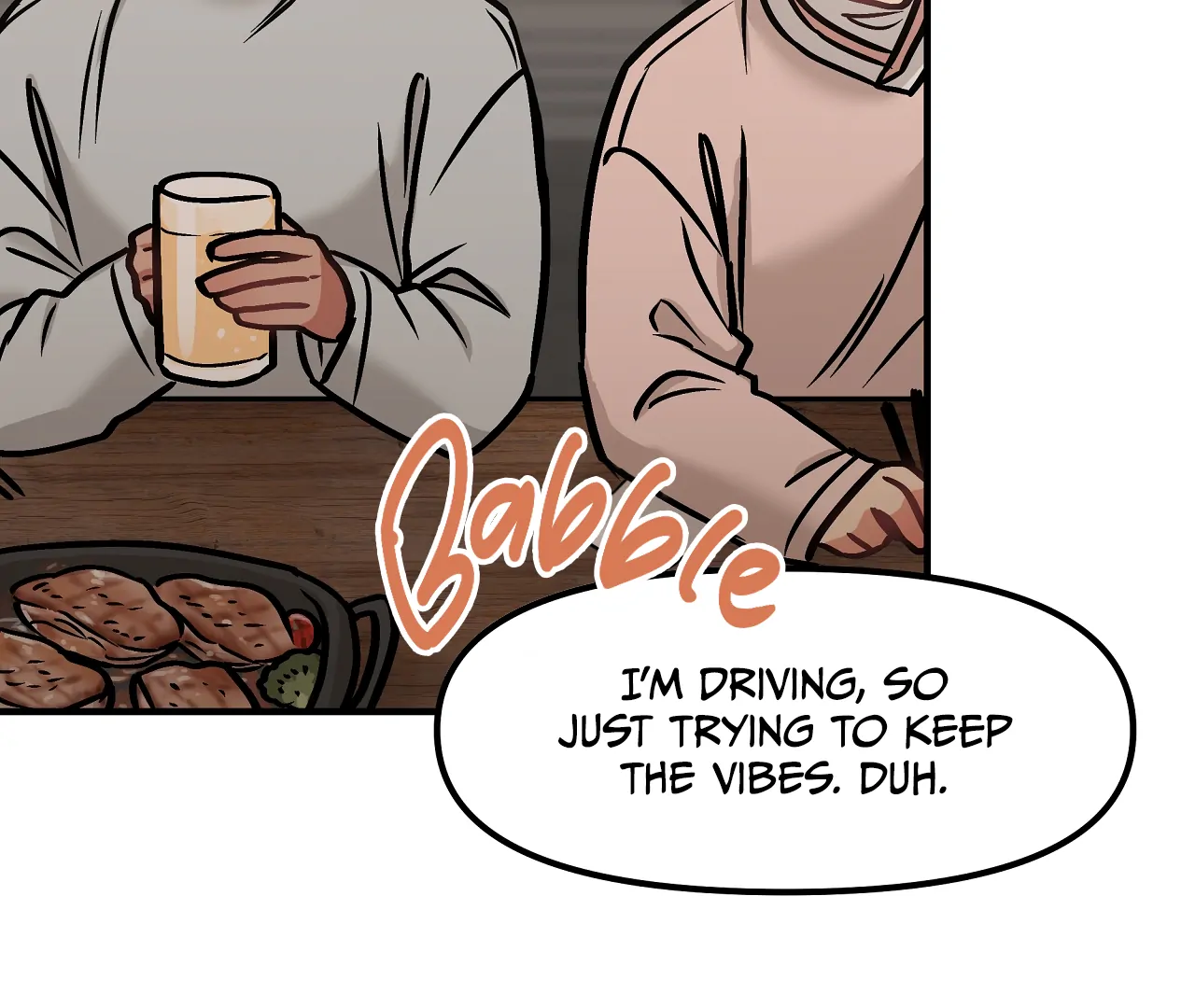 Mr. Tiger, Thank you for the meal Chapter 16 page 118