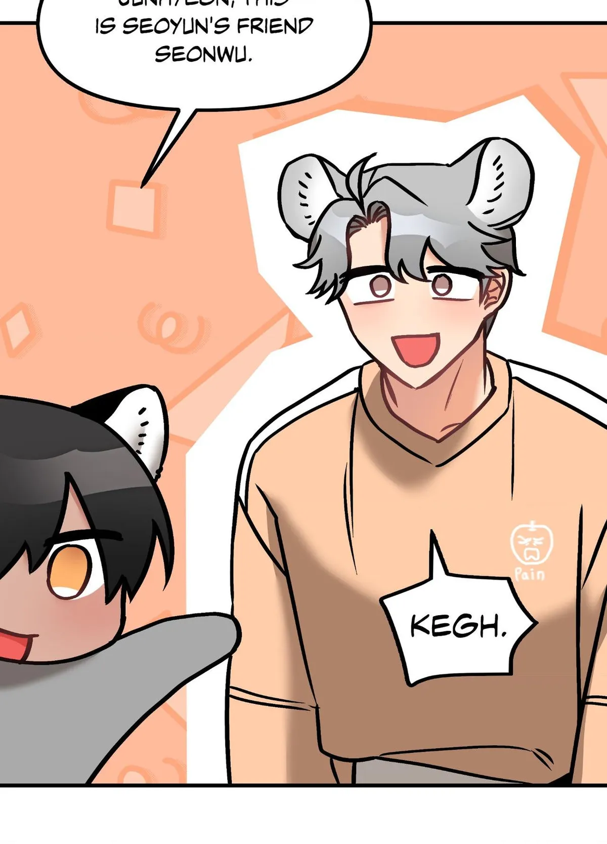 Mr. Tiger, Thank you for the meal Chapter 28 page 44