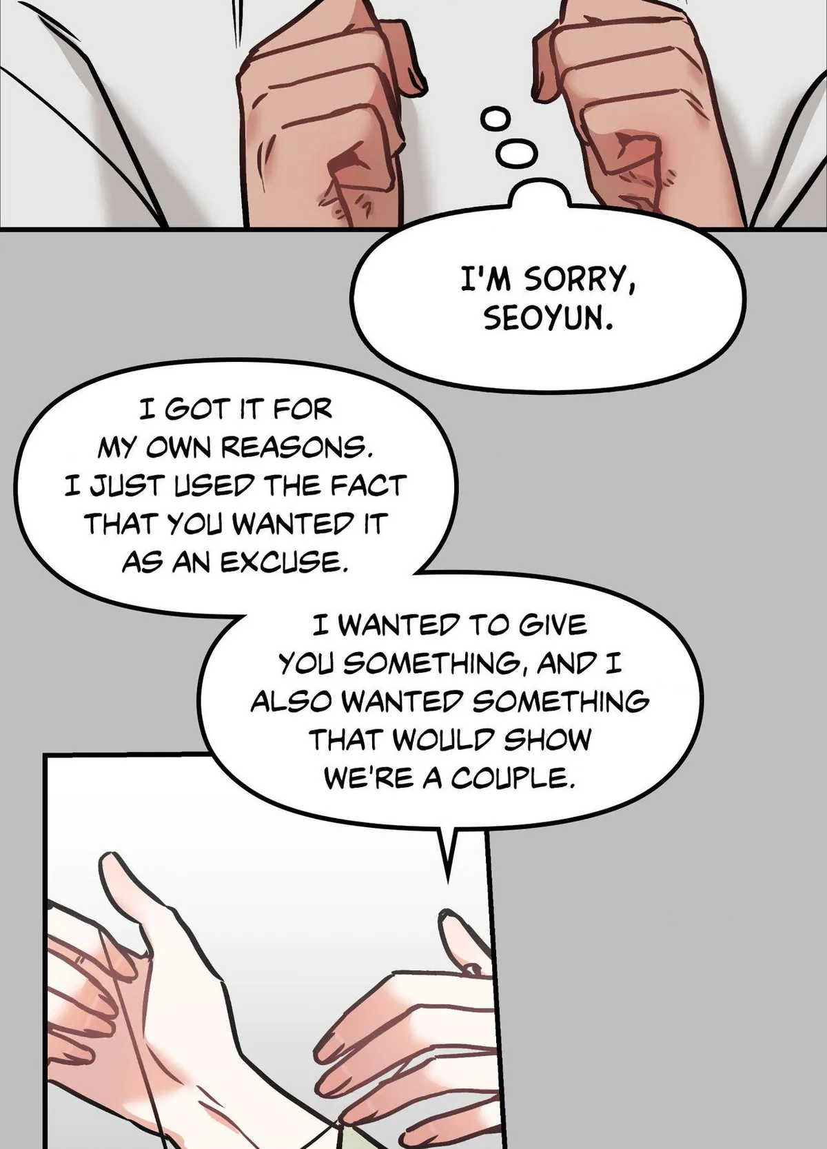 Mr. Tiger, Thank you for the meal Chapter 28 page 69