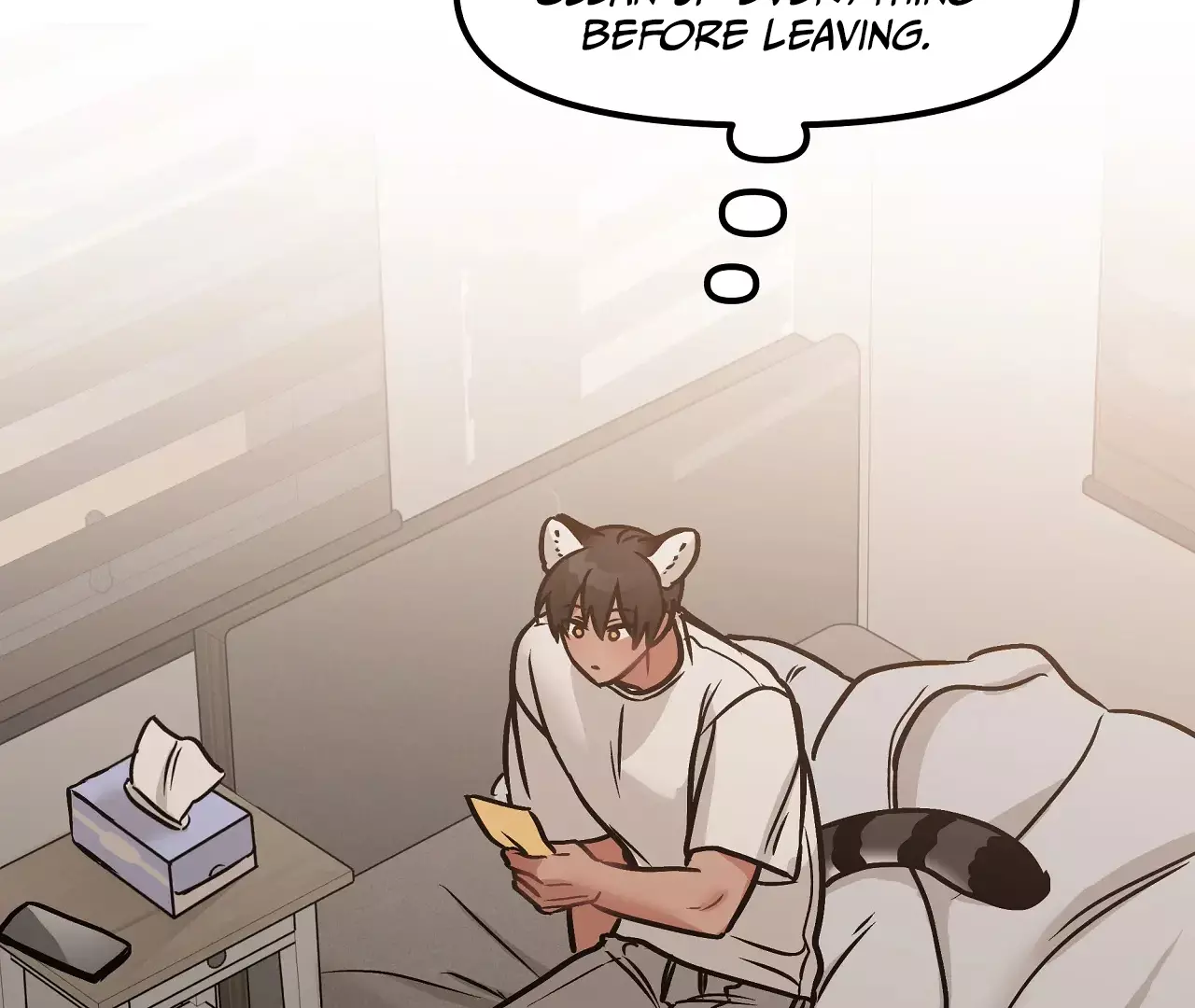 Mr. Tiger, Thank you for the meal Chapter 3 page 20