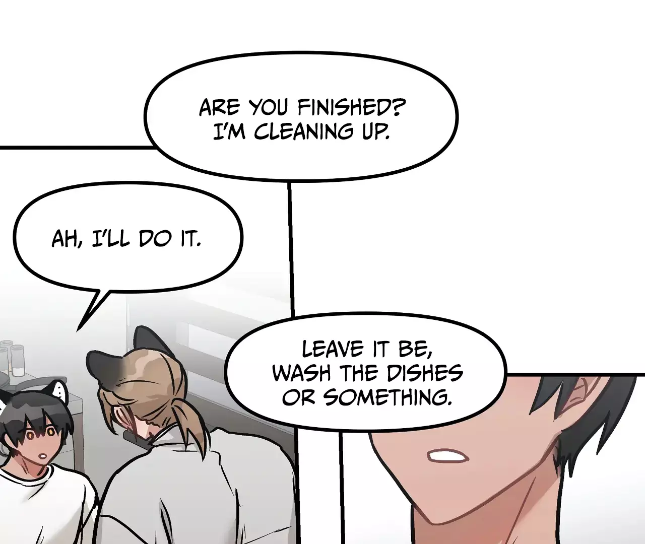 Mr. Tiger, Thank you for the meal Chapter 3 page 62