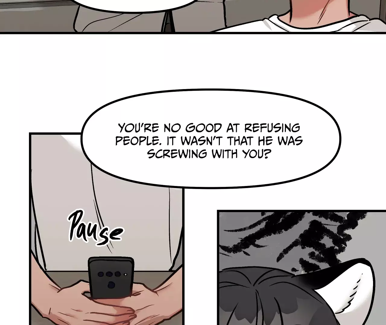 Mr. Tiger, Thank you for the meal Chapter 3 page 73