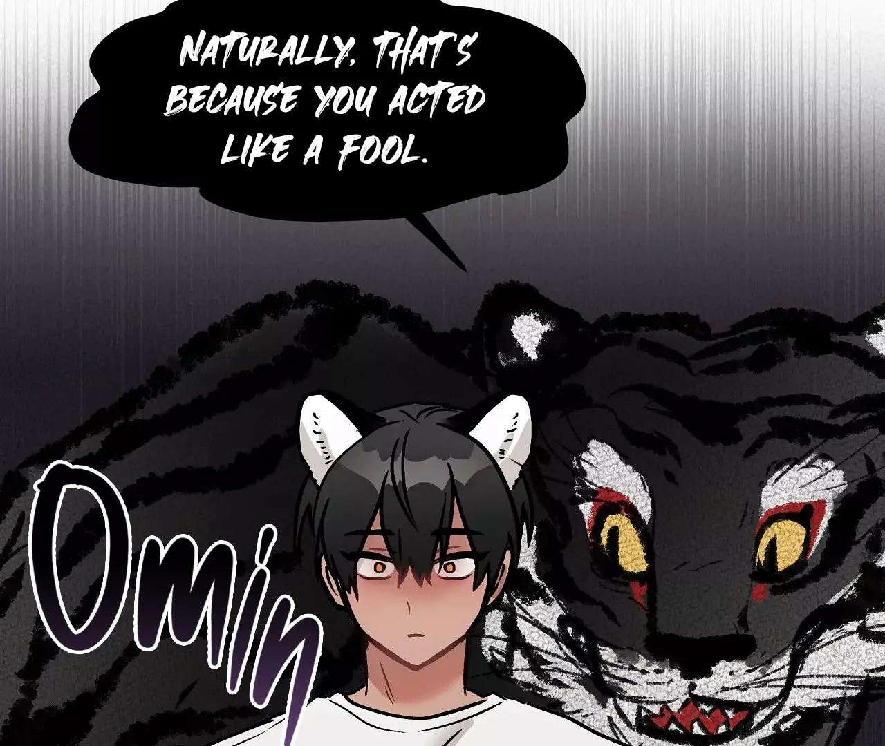Mr. Tiger, Thank you for the meal Chapter 3 page 75