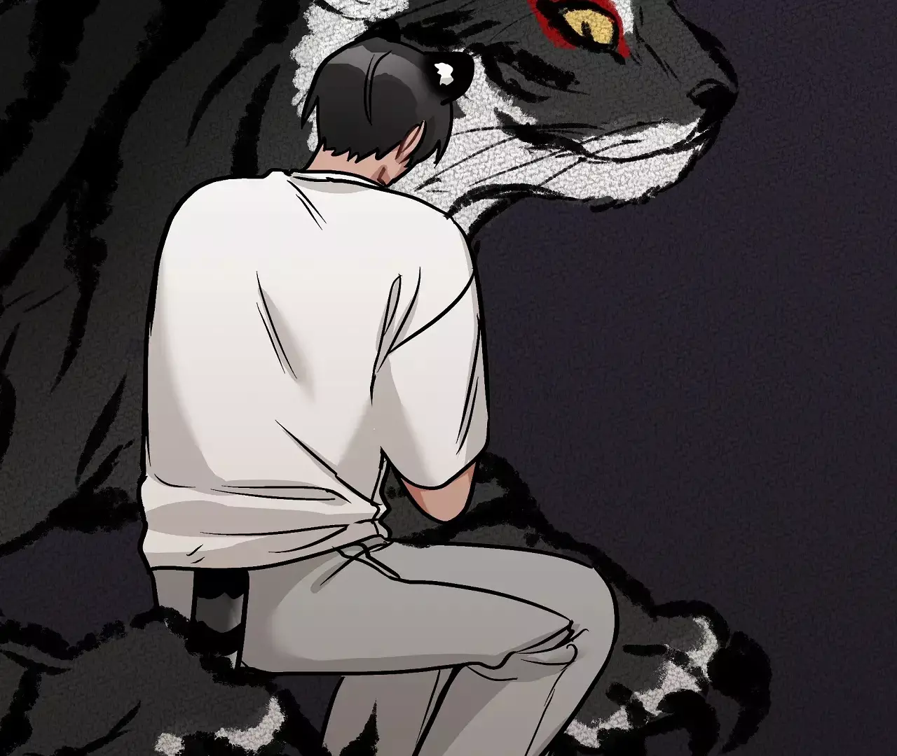 Mr. Tiger, Thank you for the meal Chapter 3 page 80