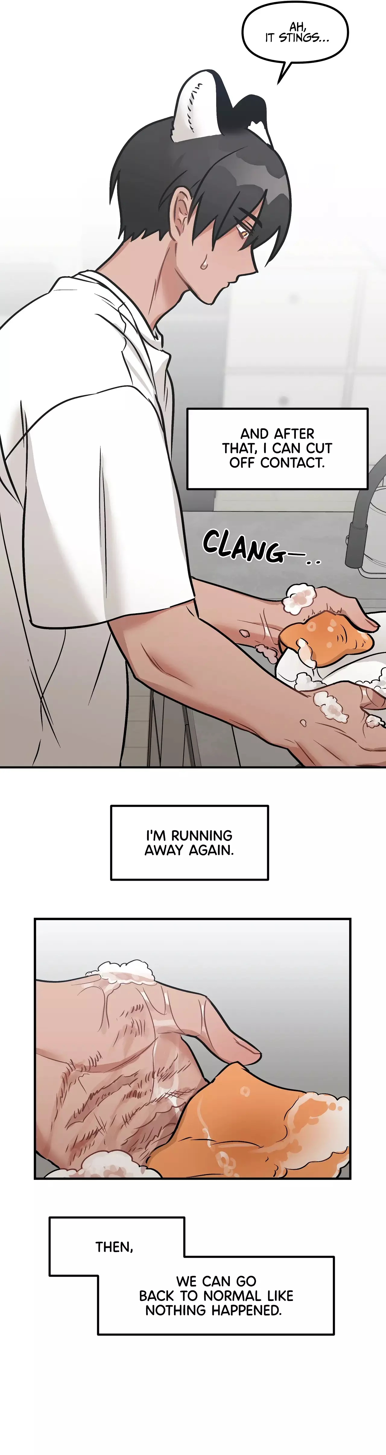 Mr. Tiger, Thank you for the meal Chapter 3 page 98