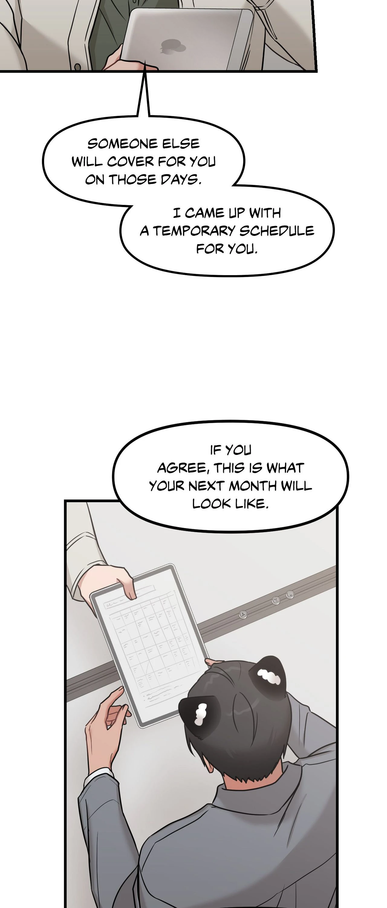 Mr. Tiger, Thank you for the meal Chapter 33 page 41