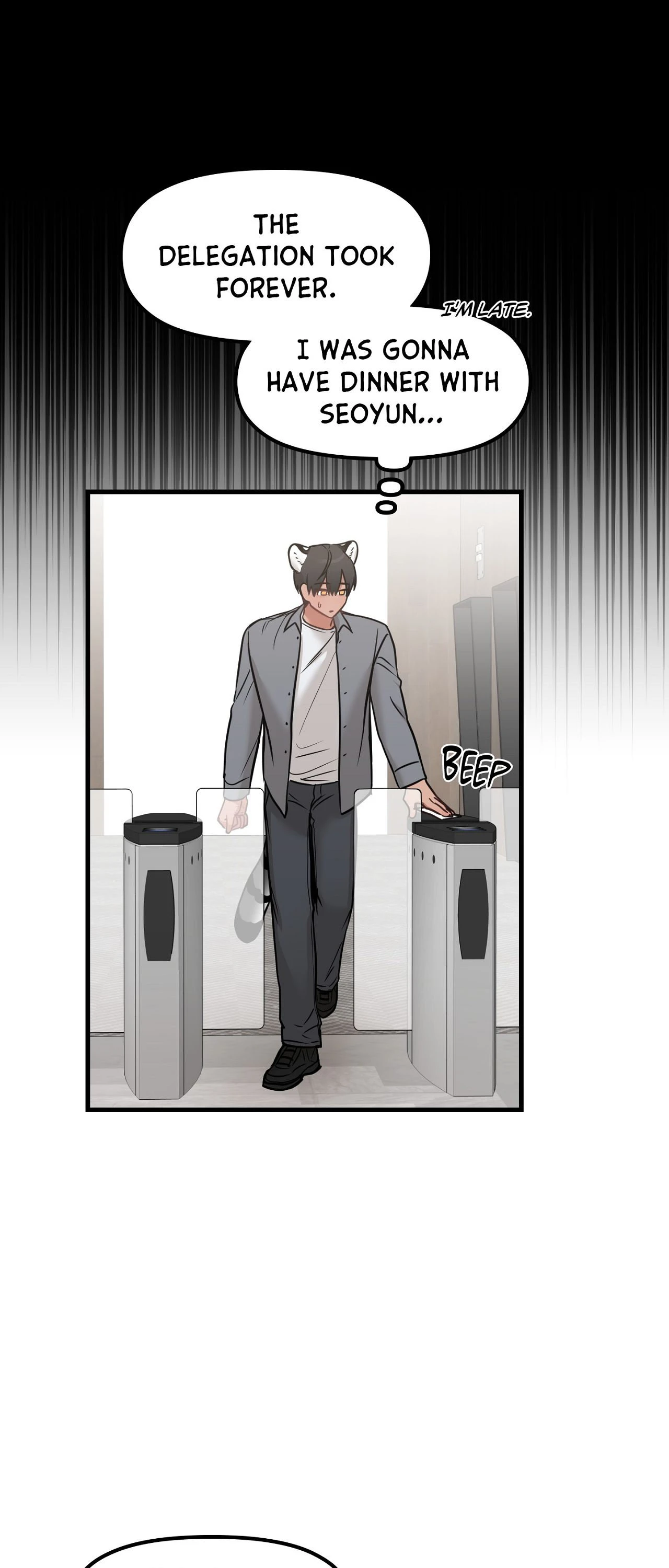 Mr. Tiger, Thank you for the meal Chapter 33 page 46
