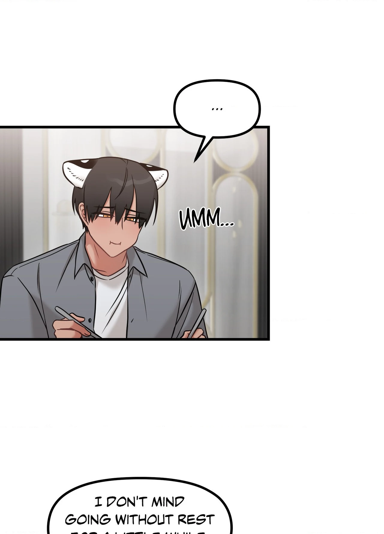 Mr. Tiger, Thank you for the meal Chapter 34 page 11