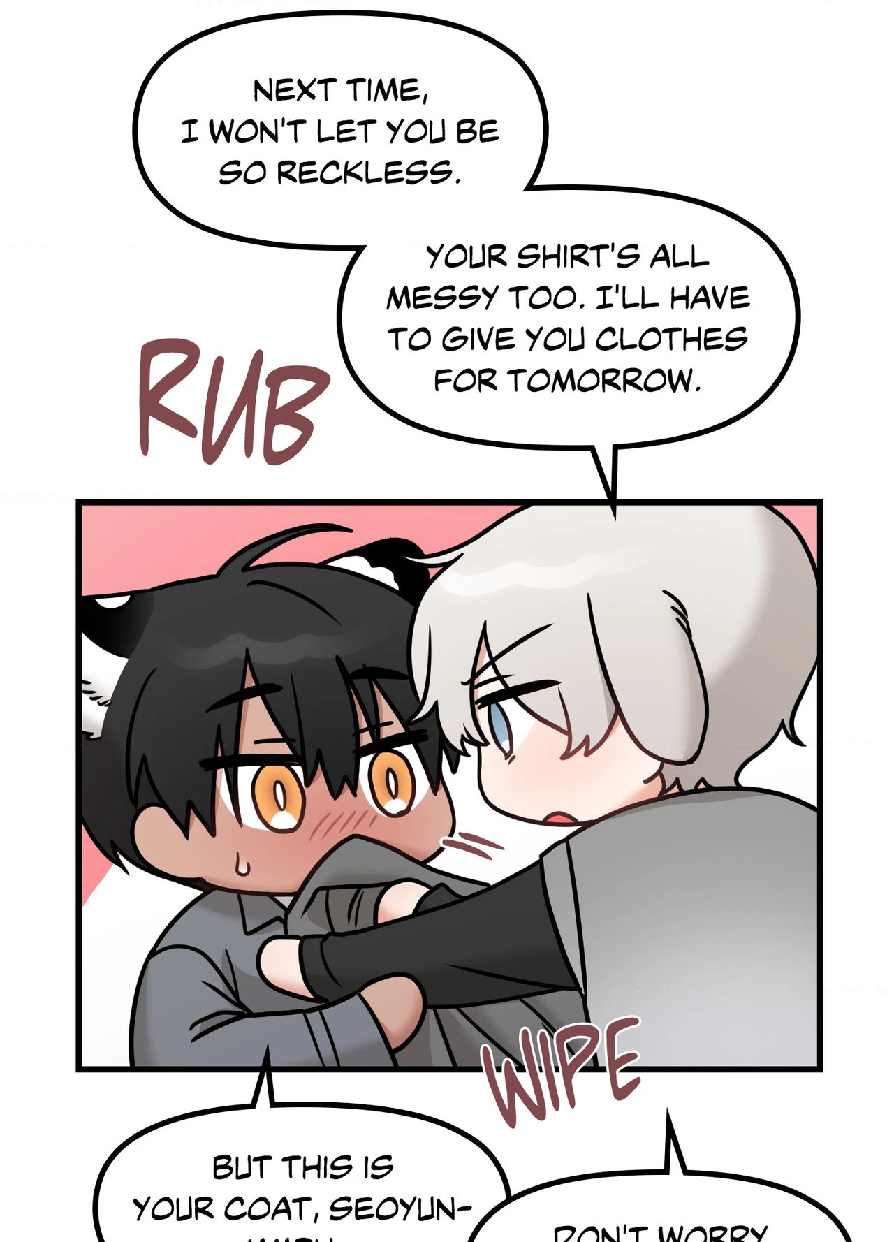 Mr. Tiger, Thank you for the meal Chapter 35 page 39