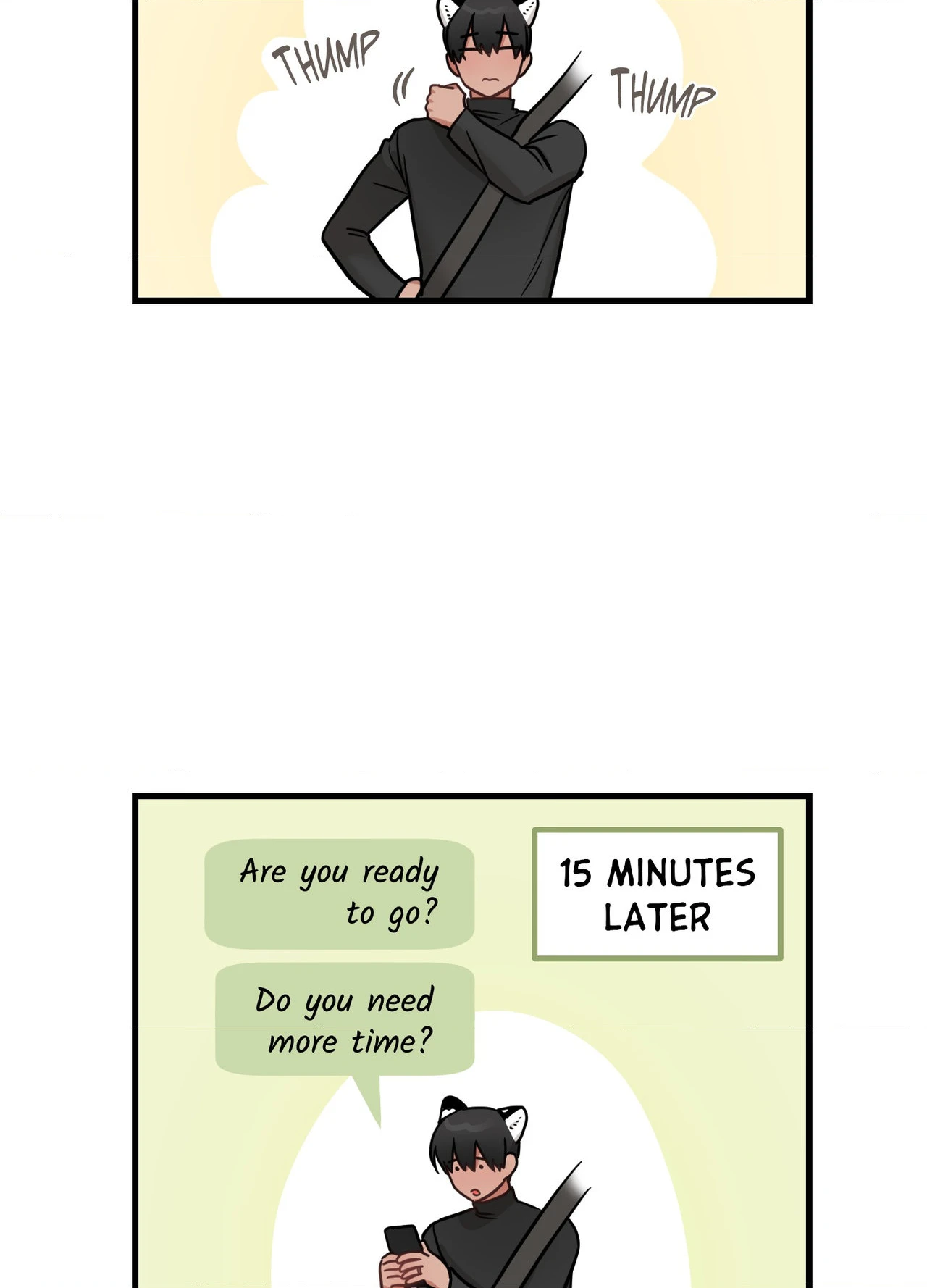 Mr. Tiger, Thank you for the meal Chapter 35 page 52