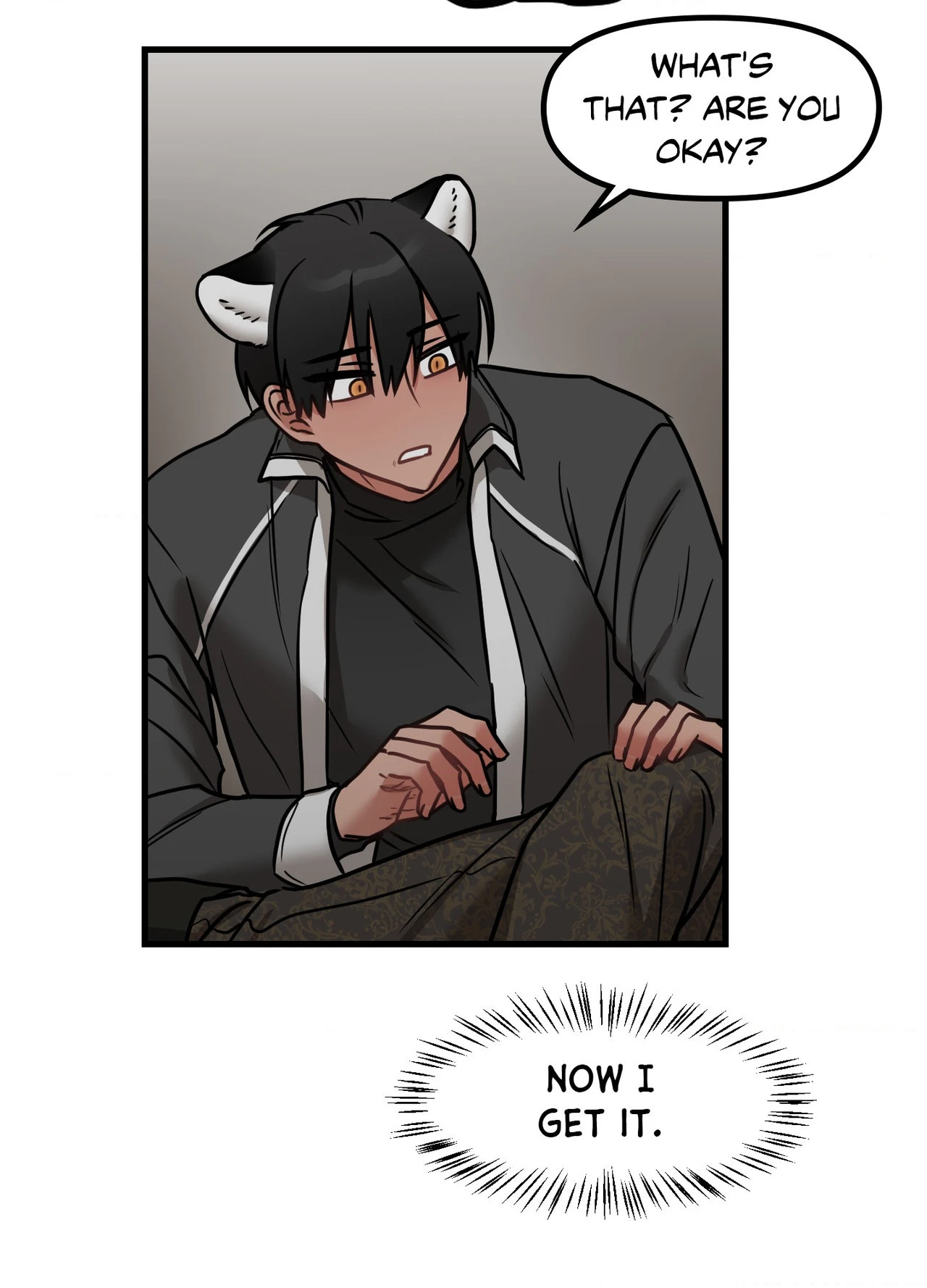 Mr. Tiger, Thank you for the meal Chapter 35 page 66