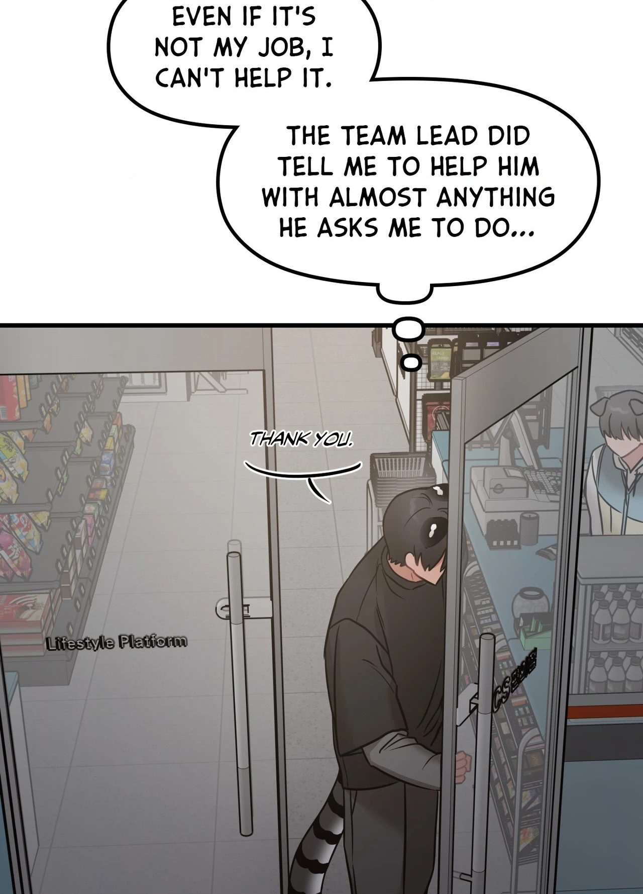 Mr. Tiger, Thank you for the meal Chapter 37 page 38