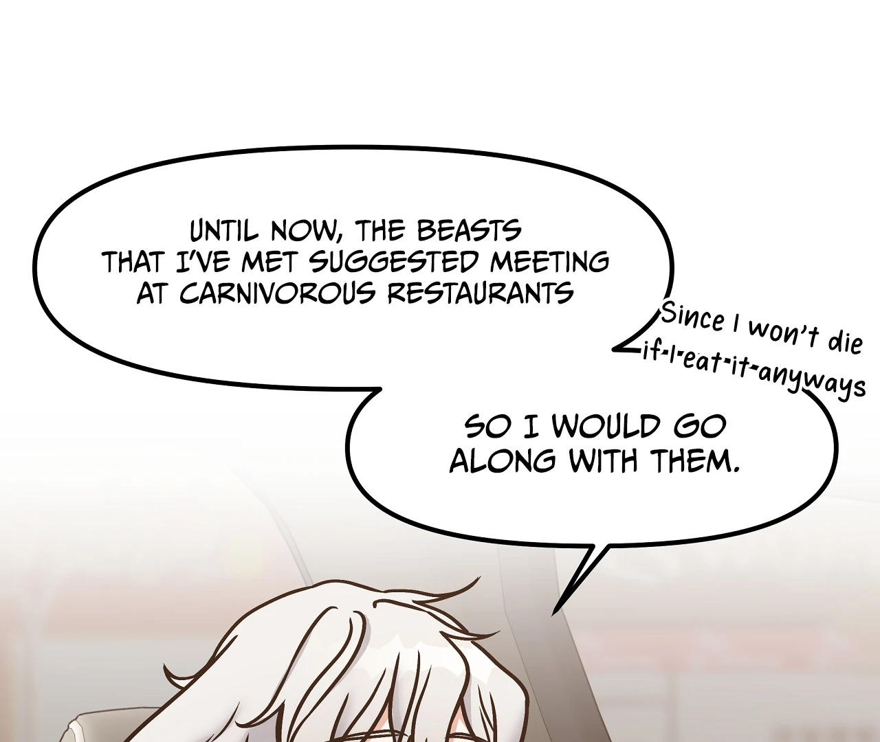 Mr. Tiger, Thank you for the meal Chapter 4 page 77