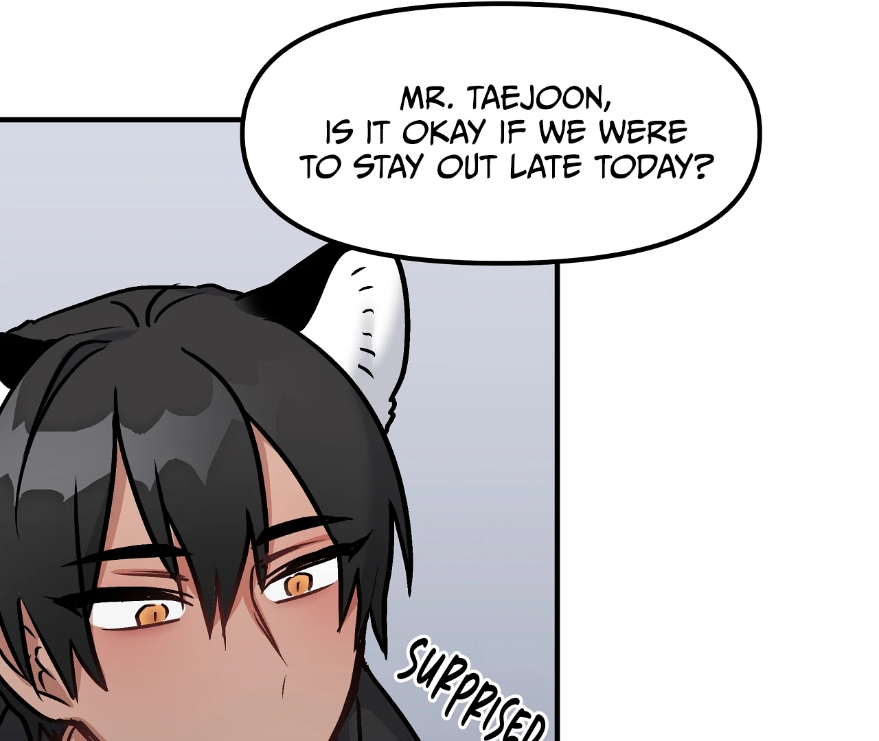Mr. Tiger, Thank you for the meal Chapter 4 page 102