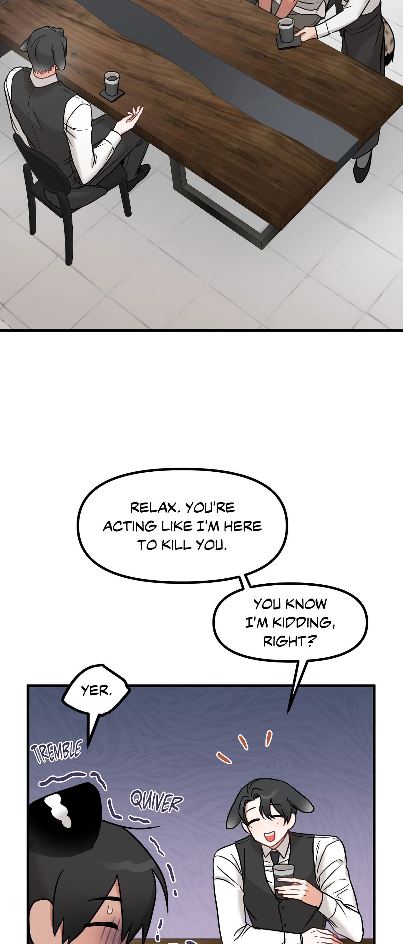 Mr. Tiger, Thank you for the meal Chapter 41 page 45