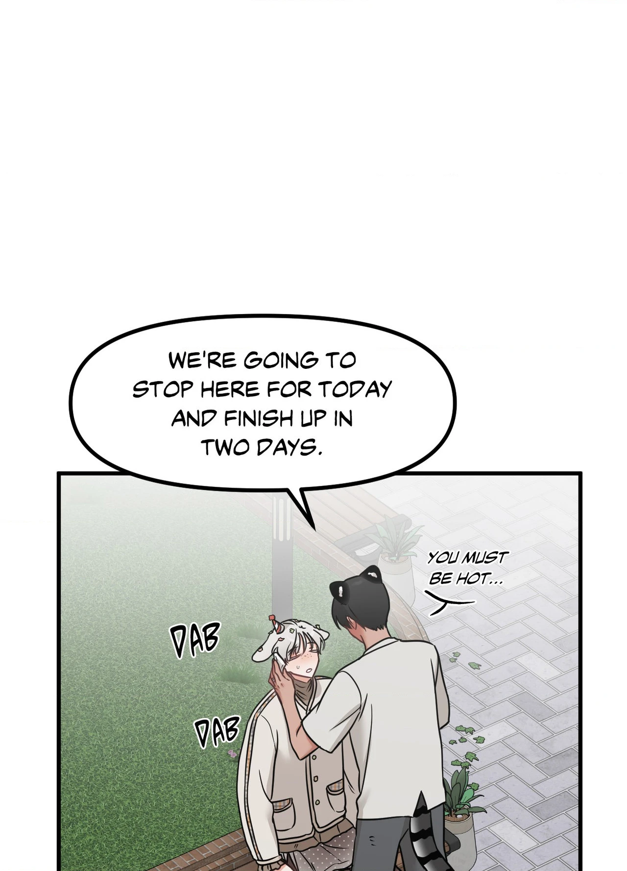 Mr. Tiger, Thank you for the meal Chapter 47 page 73