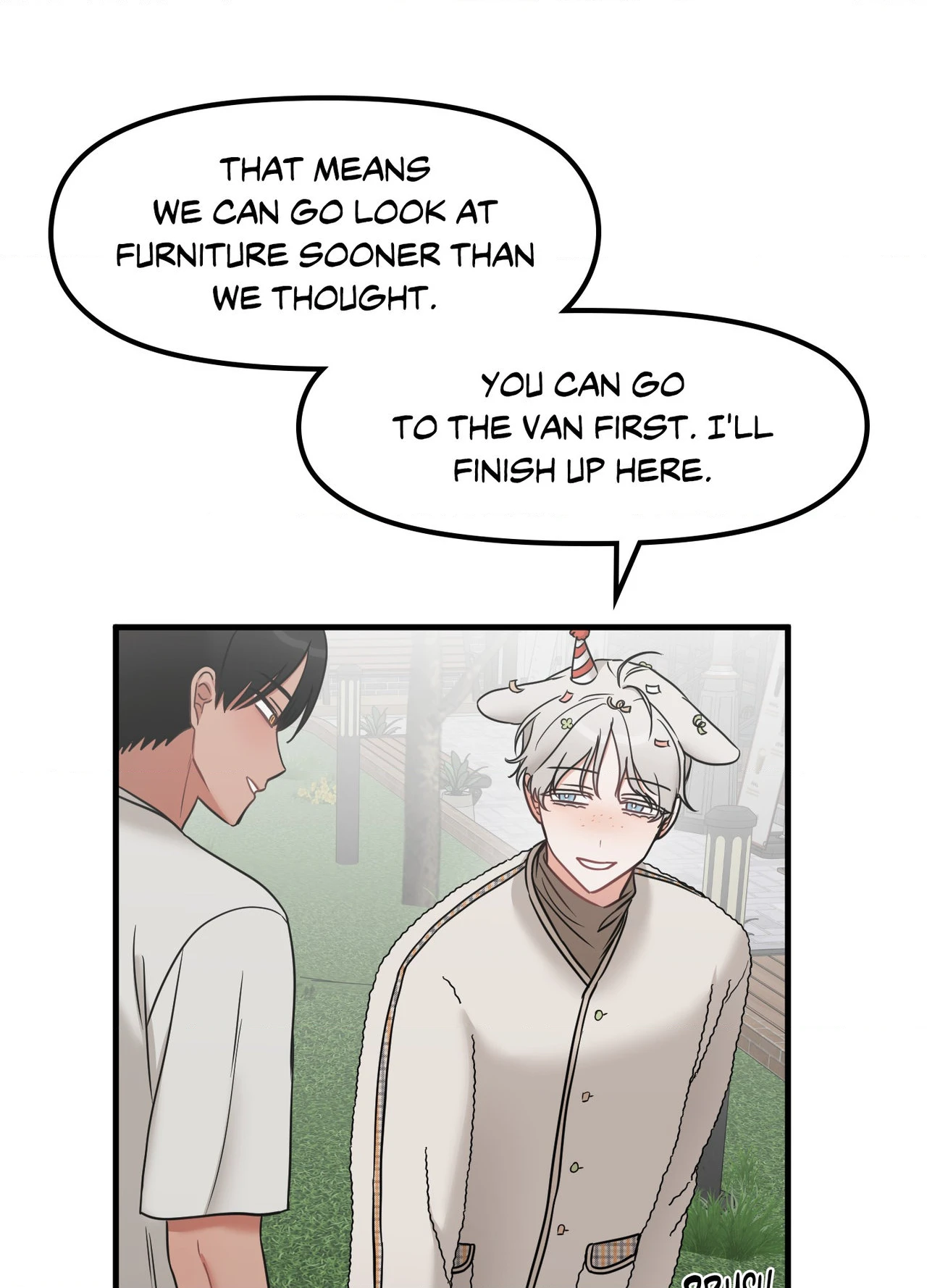 Mr. Tiger, Thank you for the meal Chapter 47 page 75