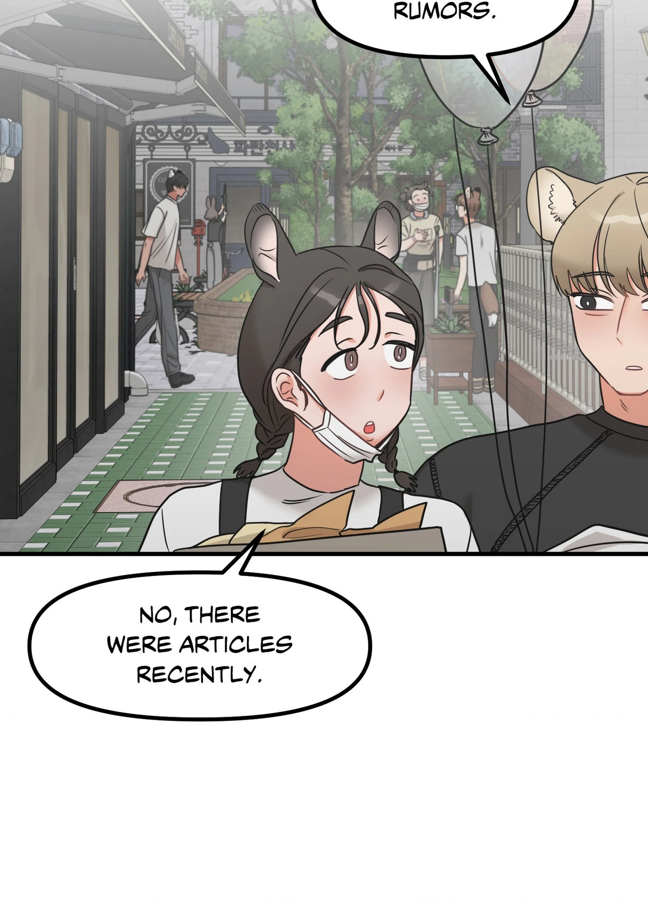 Mr. Tiger, Thank you for the meal Chapter 47 page 77