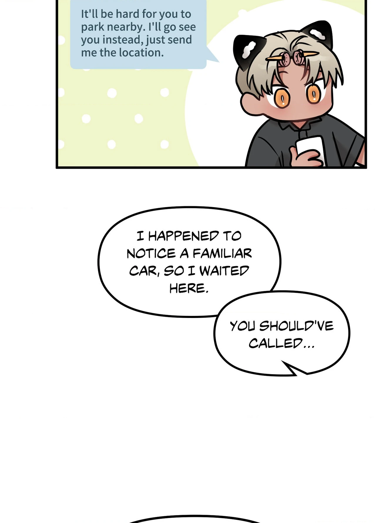 Mr. Tiger, Thank you for the meal Chapter 47 page 87
