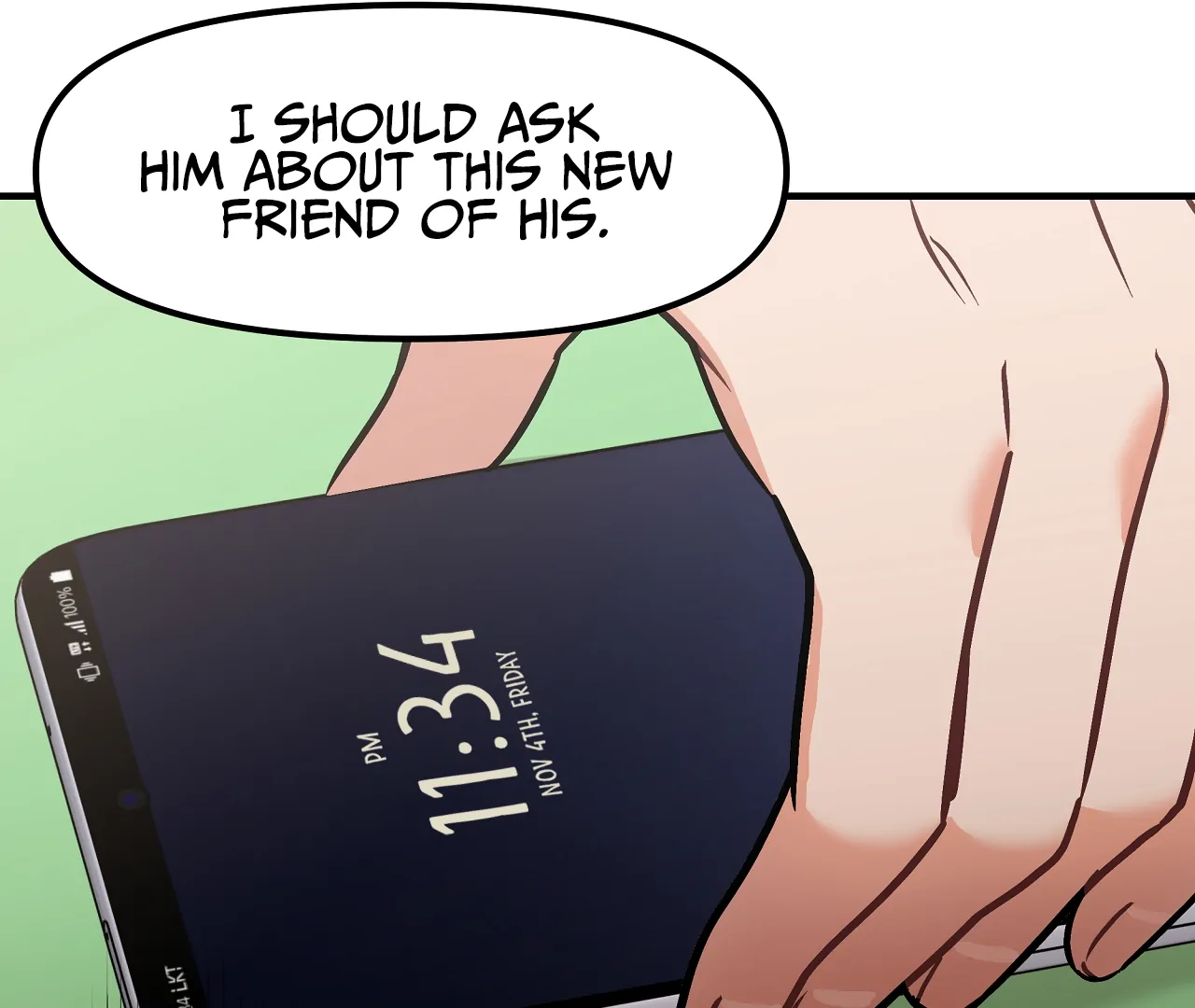 Mr. Tiger, Thank you for the meal Chapter 6 page 102