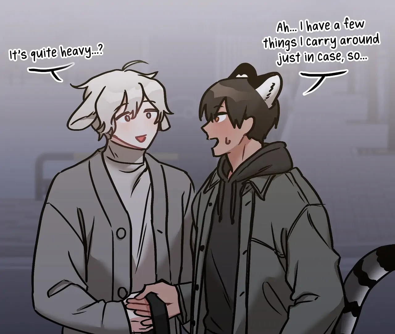 Mr. Tiger, Thank you for the meal Chapter 7 page 118