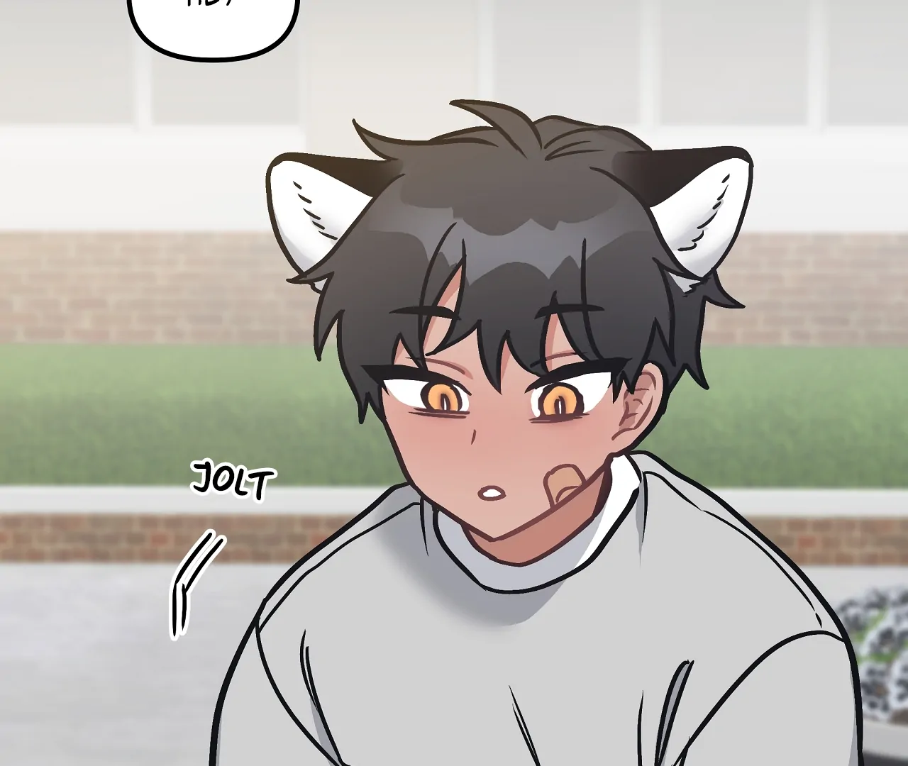 Mr. Tiger, Thank you for the meal Chapter 8 page 74