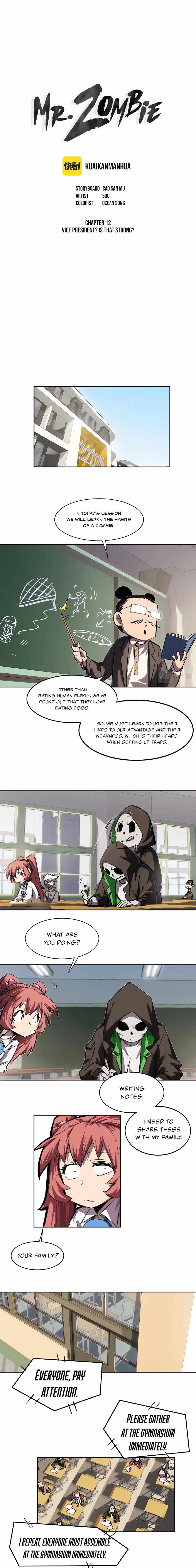 Mr. Zombie Chapter 12 page 3