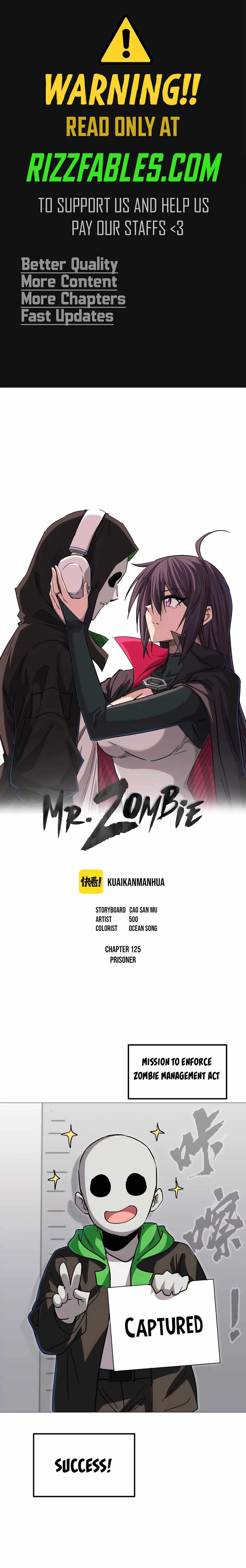 Mr. Zombie Chapter 125 page 1