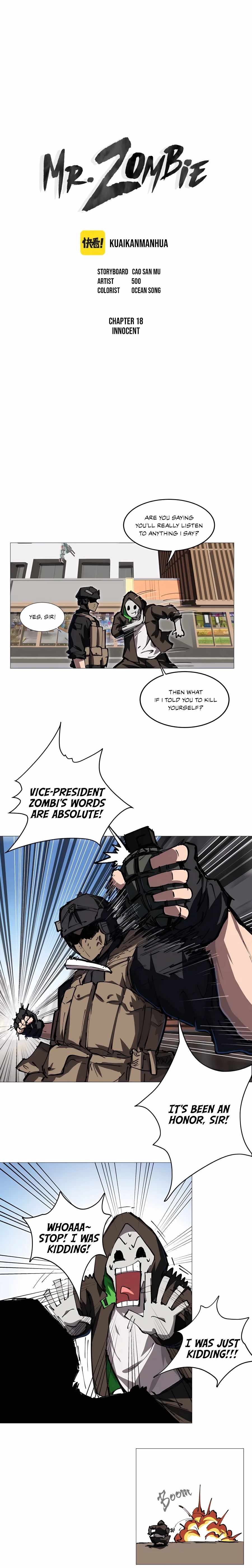 Mr. Zombie Chapter 18 page 2