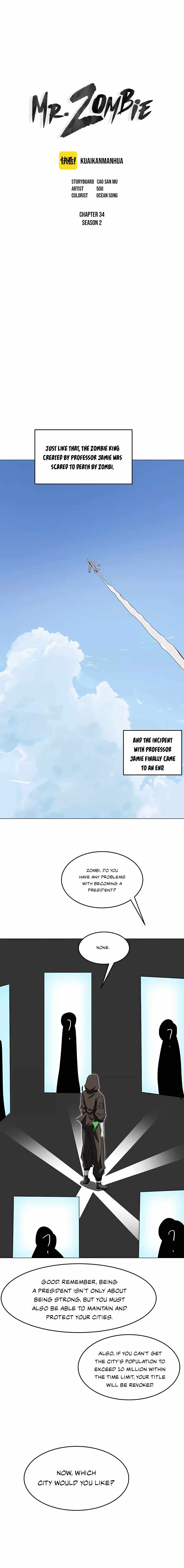 Mr. Zombie Chapter 34 page 1
