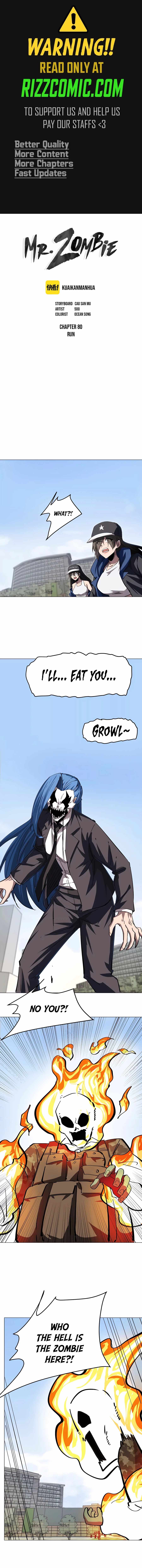 Mr. Zombie Chapter 80 page 1