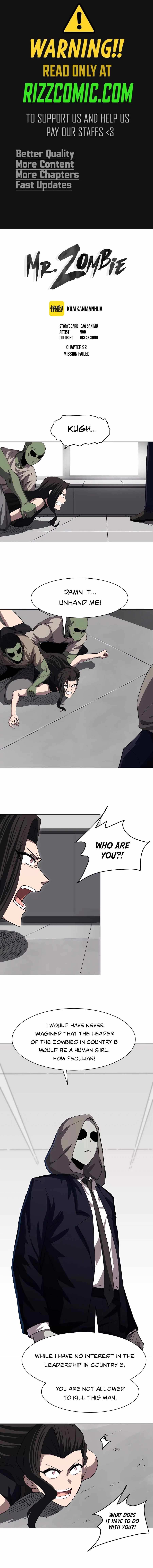 Mr. Zombie Chapter 92 page 1