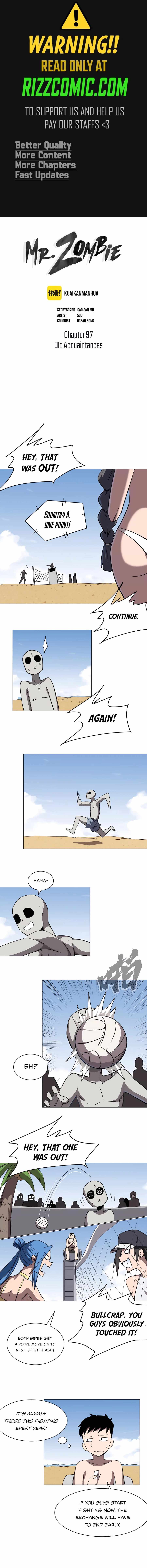Mr. Zombie Chapter 97 page 1