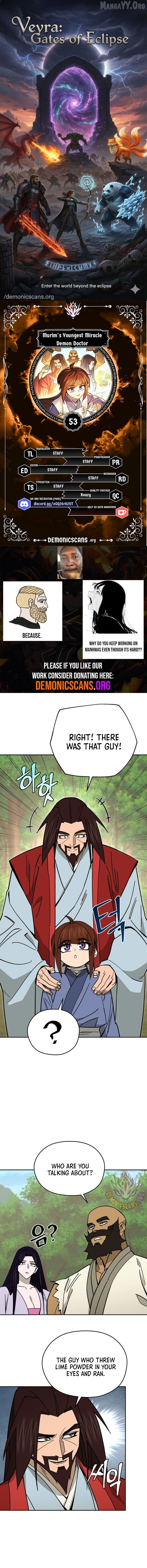 Murim’s Youngest Miracle Demon Doctor Chapter 53 page 1