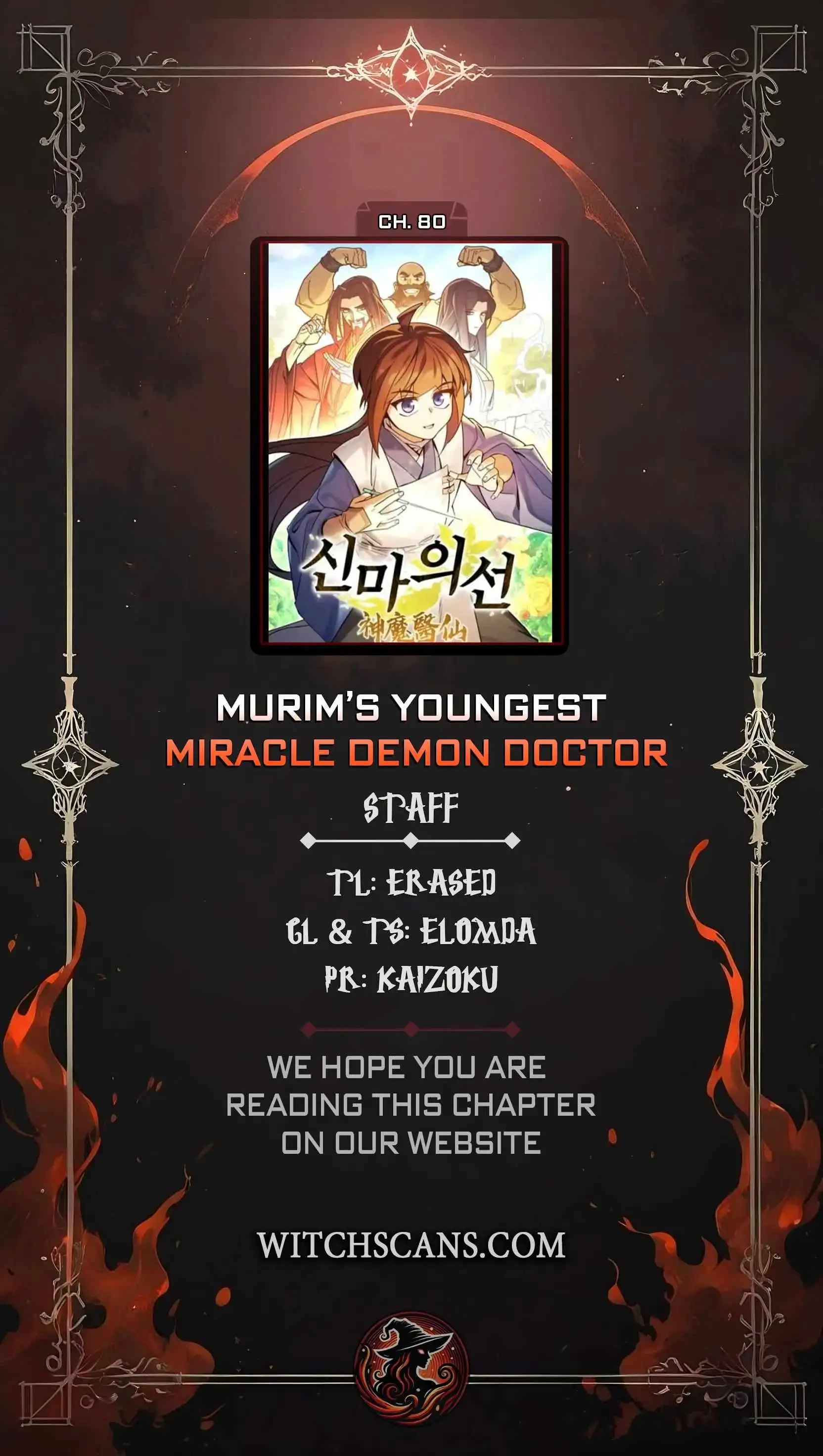 Murim’s Youngest Miracle Demon Doctor Chapter 80 page 1