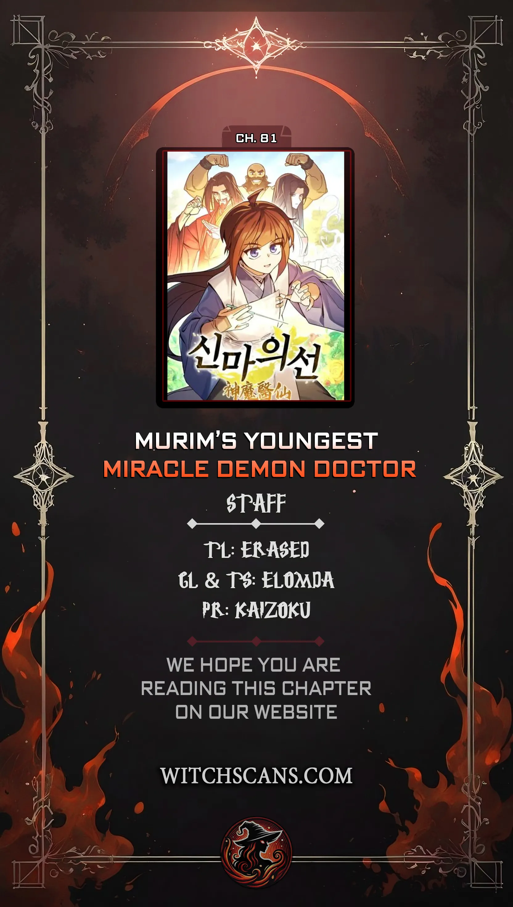 Murim’s Youngest Miracle Demon Doctor Chapter 81 page 1