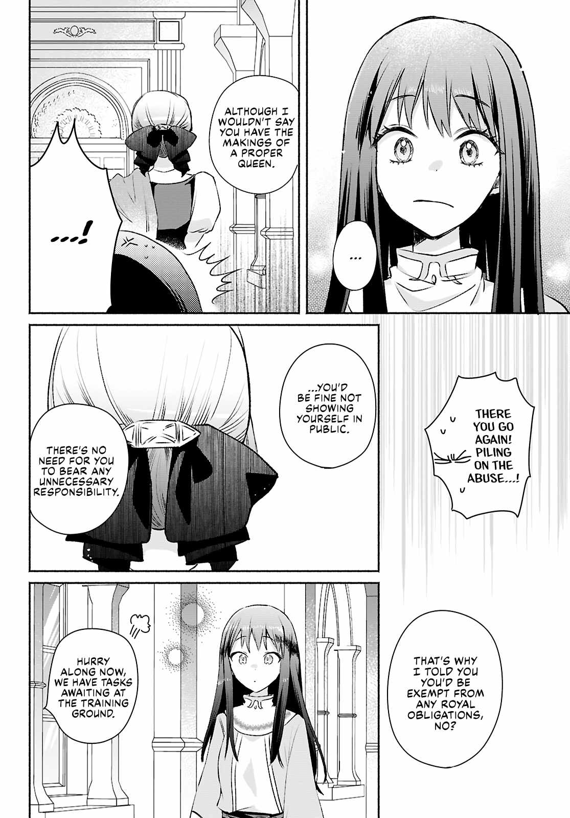 Muryoku Seijo to Munou Oujo Chapter 13 page 10