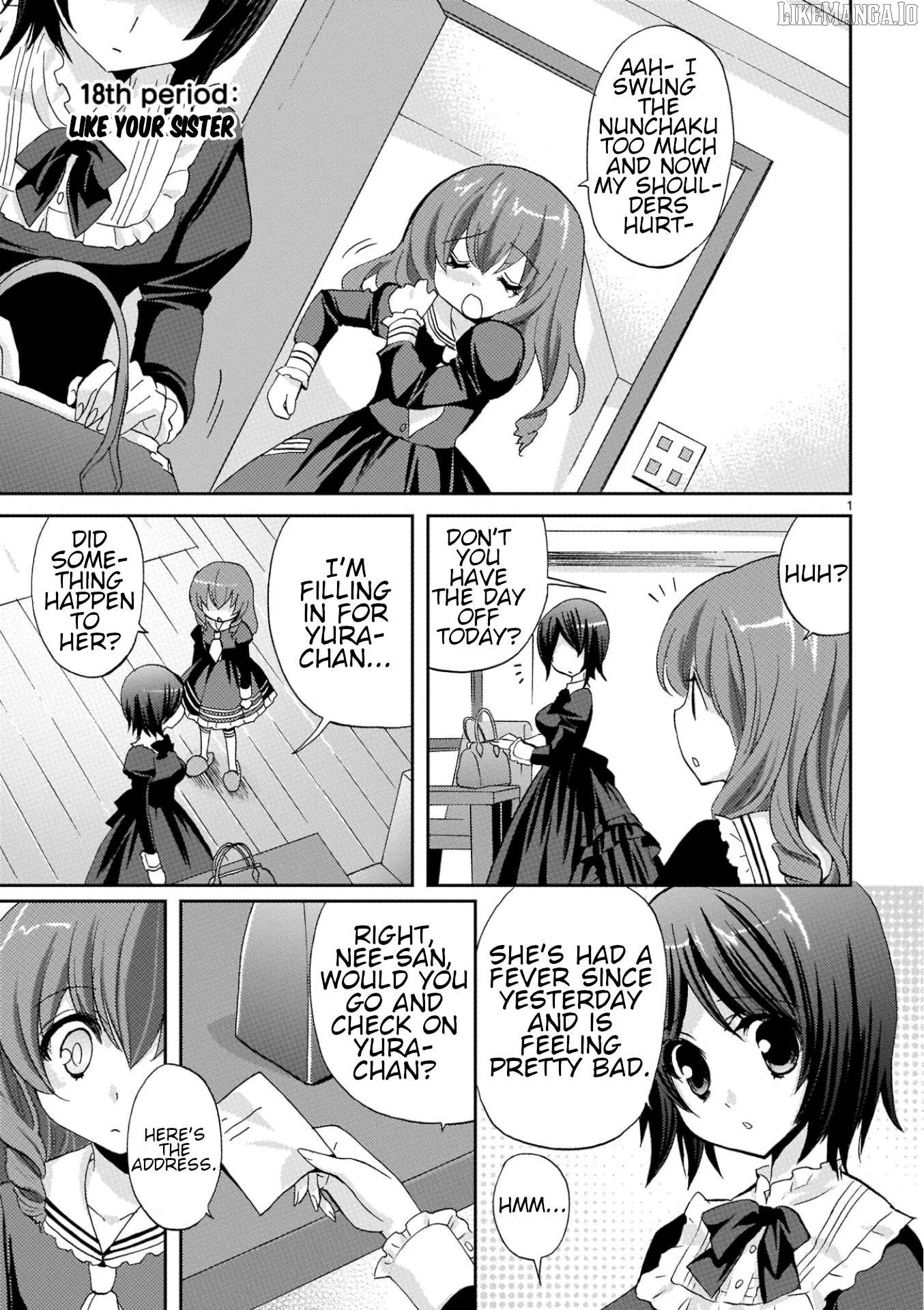 Musashinosen no Shimai Chapter 18 page 1