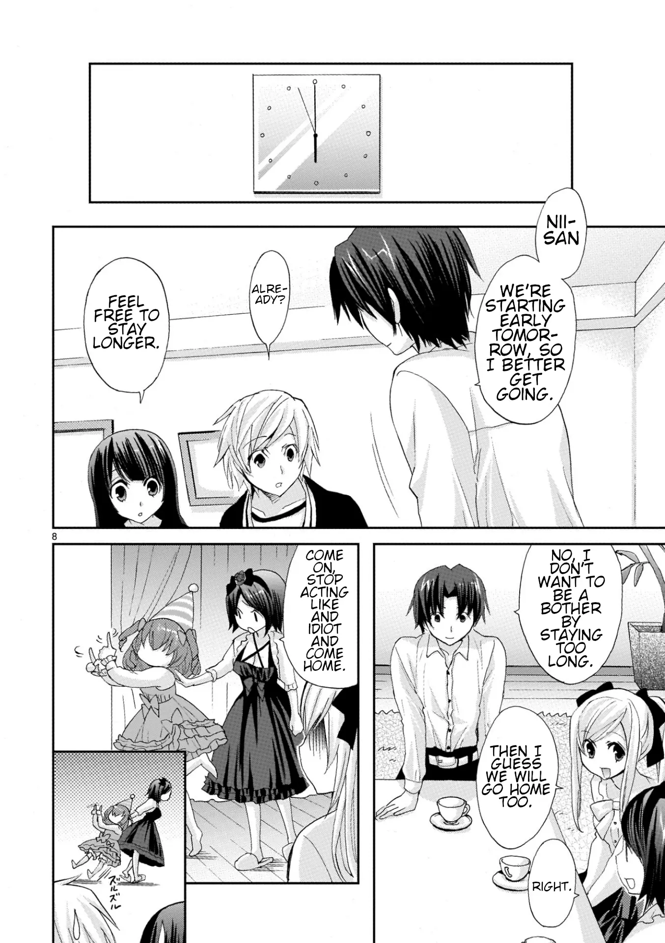 Musashinosen no Shimai Chapter 22 page 8