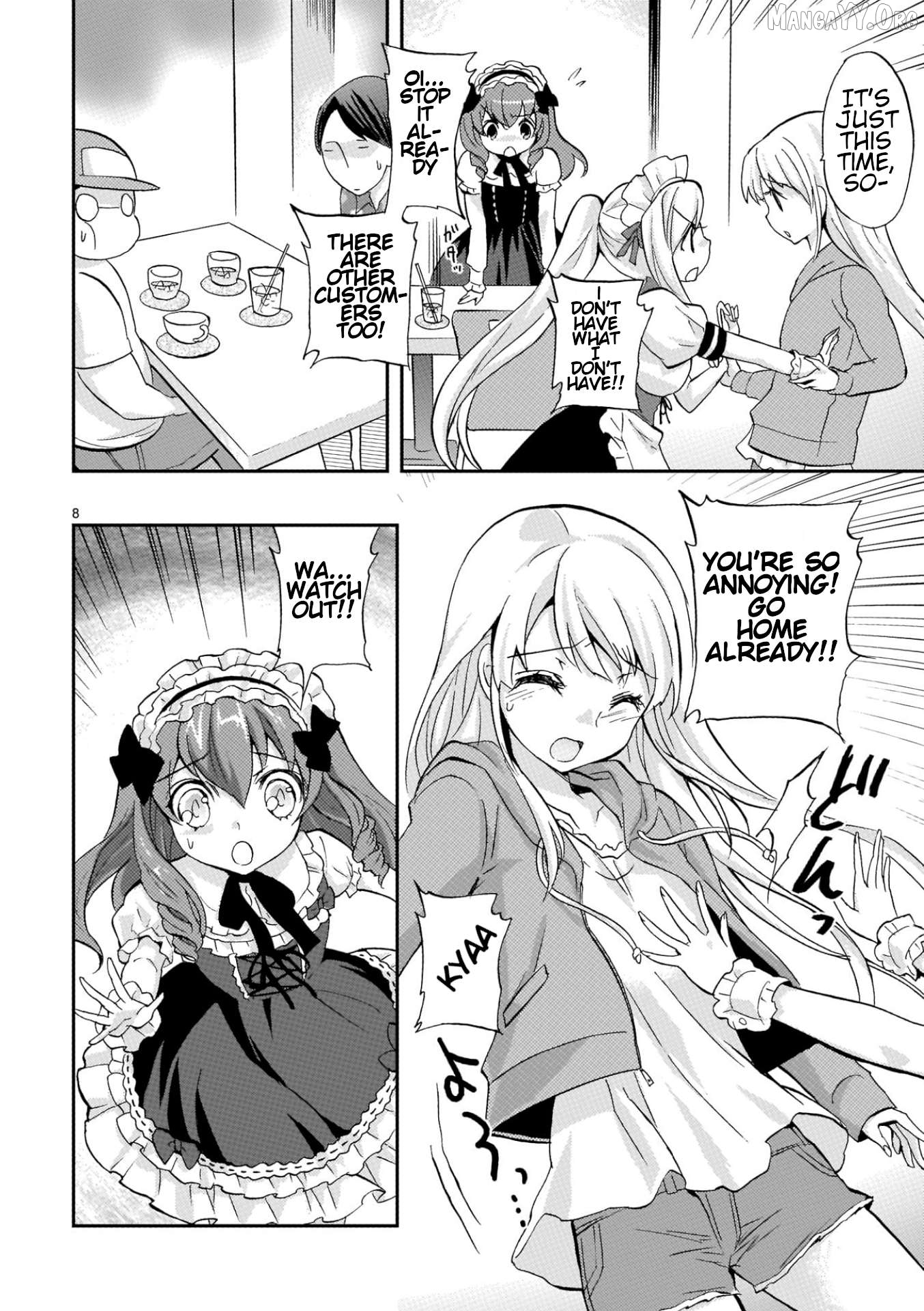 Musashinosen no Shimai Chapter 26 page 8