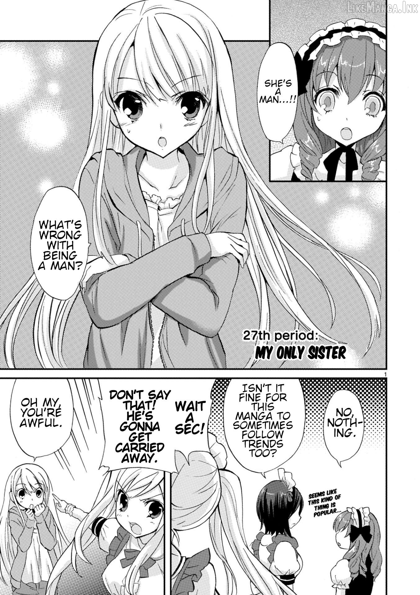 Musashinosen no Shimai Chapter 27 page 1