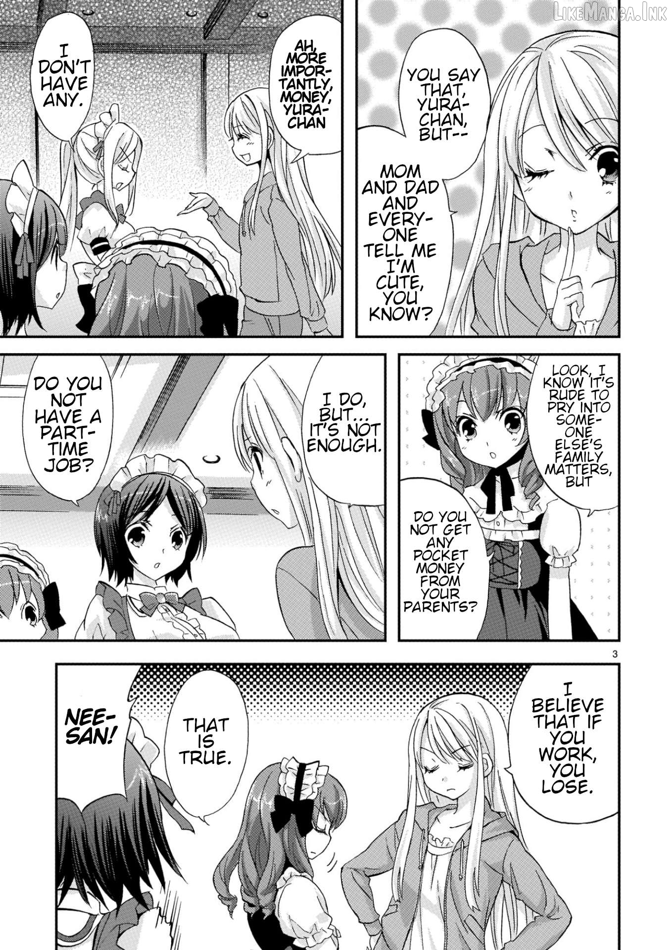 Musashinosen no Shimai Chapter 27 page 3
