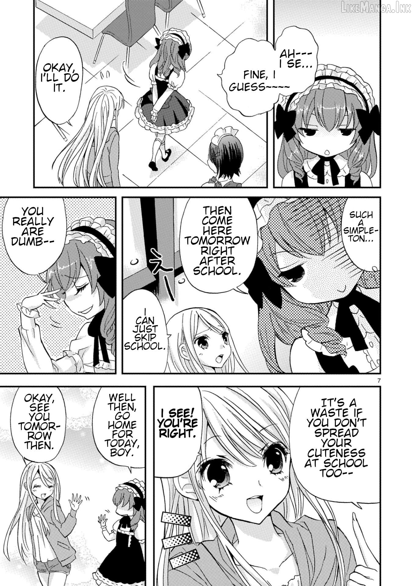 Musashinosen no Shimai Chapter 27 page 7