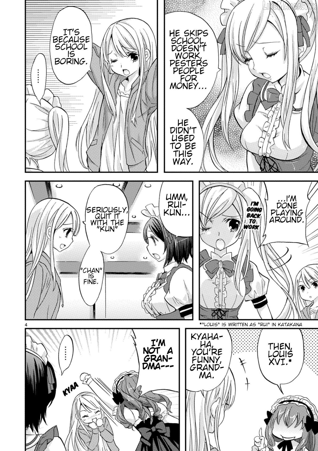 Musashinosen no Shimai Chapter 27 page 4